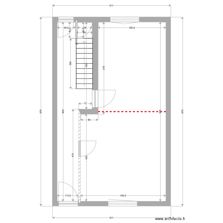 maison dante. Plan de 0 pièce et 0 m2