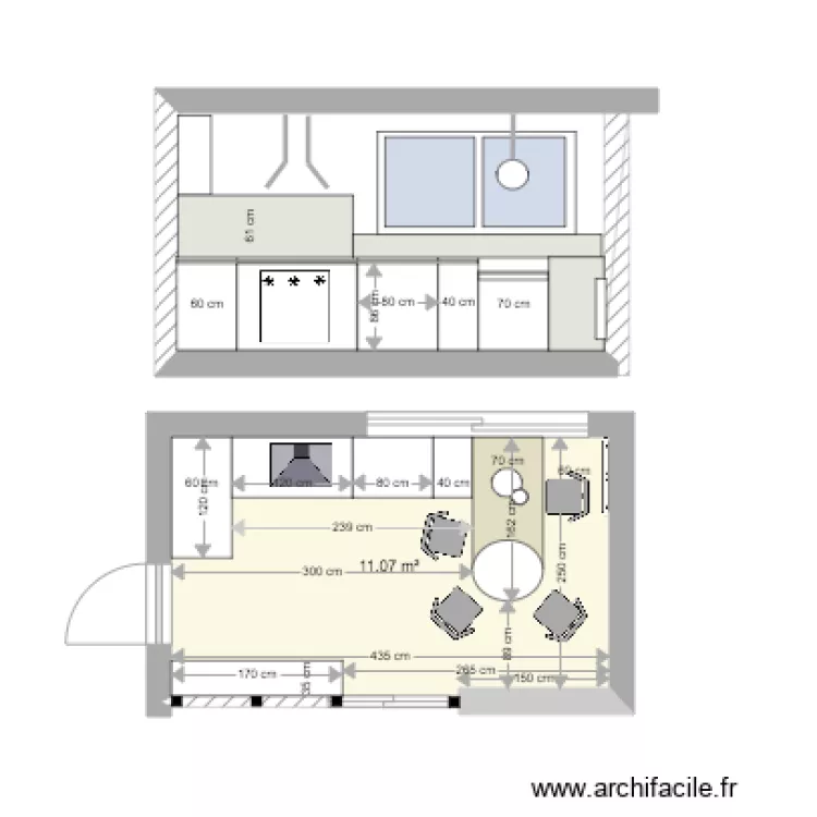 PLAN CUISINE SOLUTION A. Plan de 