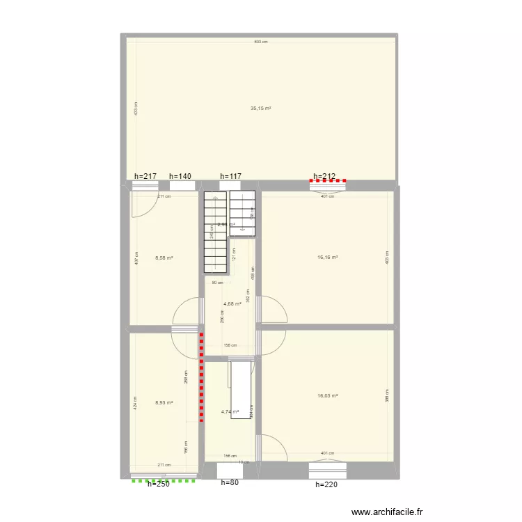 BE-ETAGE_INIT. Plan de BE-ETAGE_INIT. Plan de