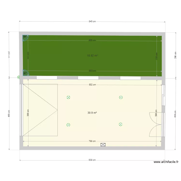 Garage01. Plan de 