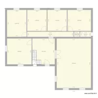 cavee leveque pln de masse rez de chauss&eacute;e BANQUE