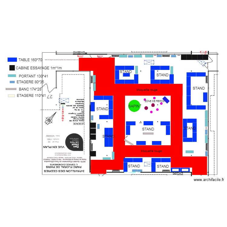 Cèdre. Plan de 0 pièce et 0 m2