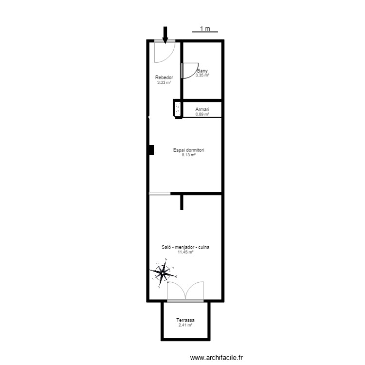 ed el pedral bloc e 3 encamp. Plan de 0 pièce et 0 m2