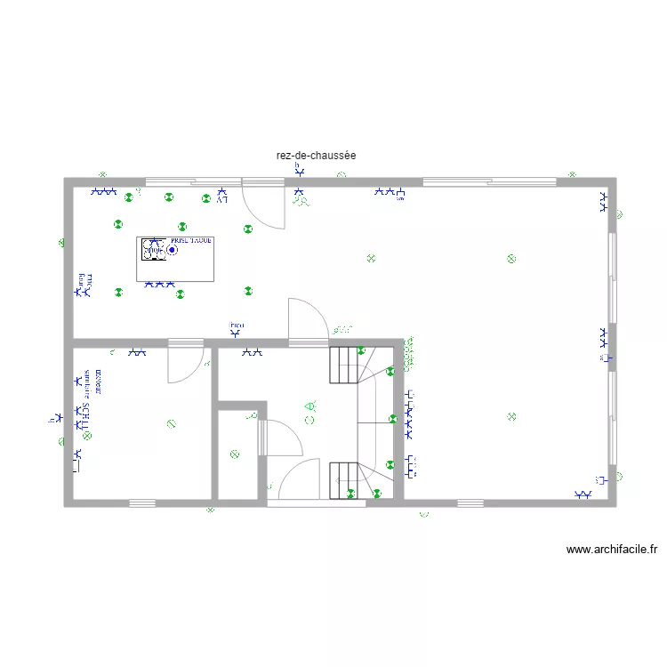 ADEL REZ CHAUSER. Plan de 