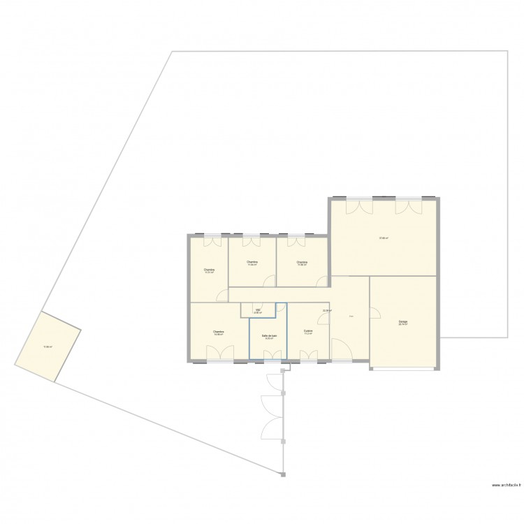 Notre maison. Plan de 0 pièce et 0 m2