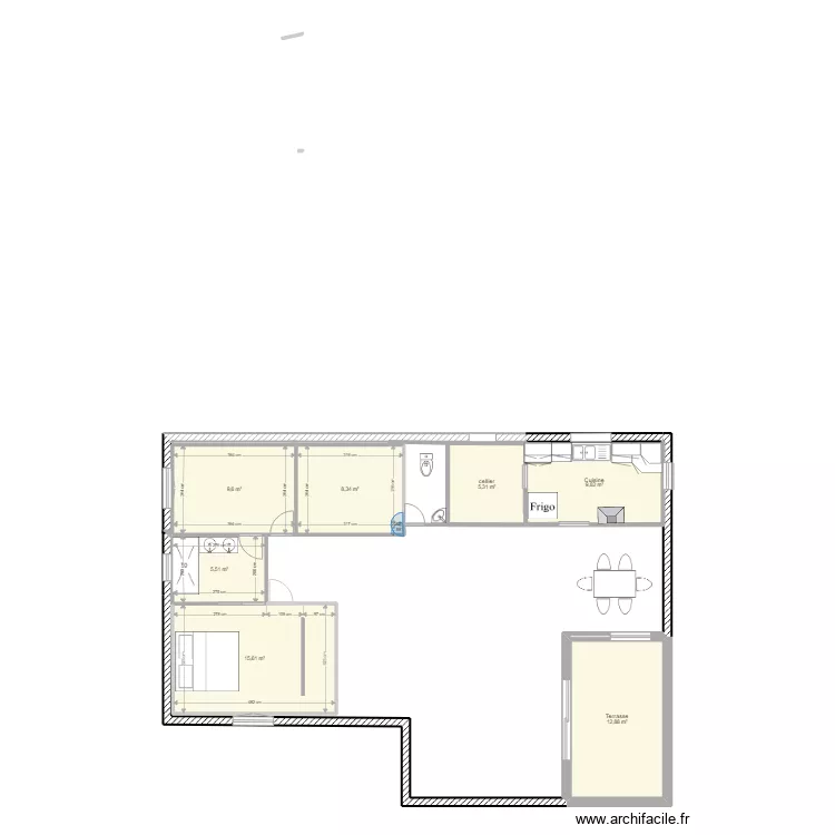 maison1. Plan de 