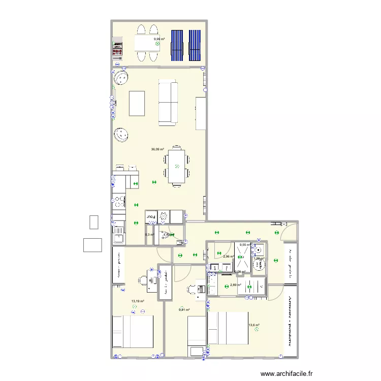 Santa Barbara Cotes V4. Plan de 