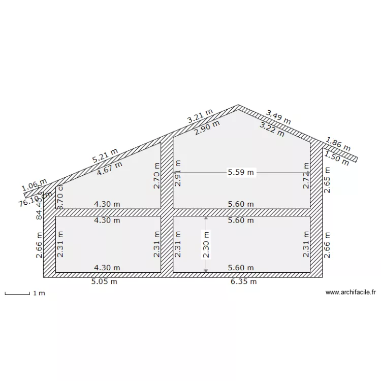 coupe a. Plan de coupe a. Plan de