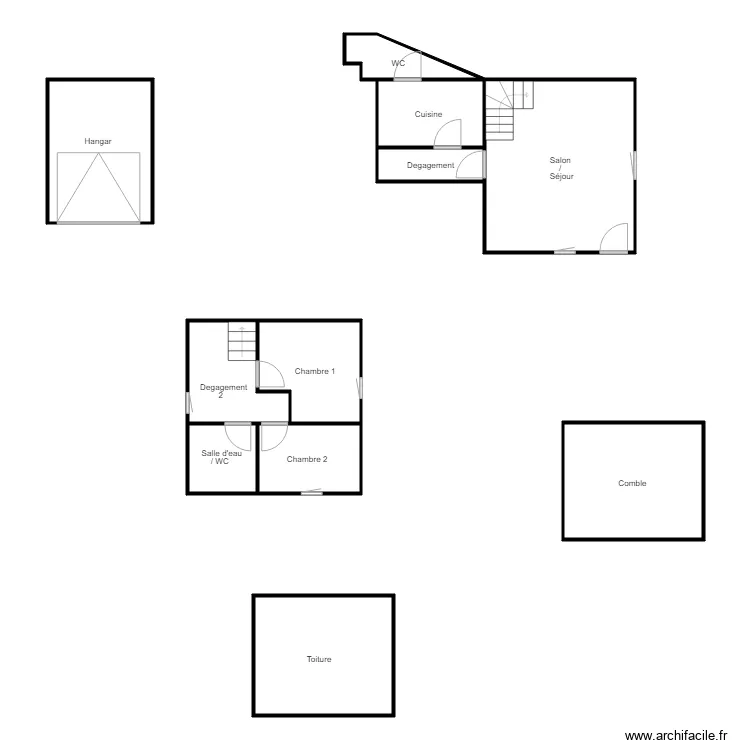 HELLEU vieux vy sur couesnon. Plan de 