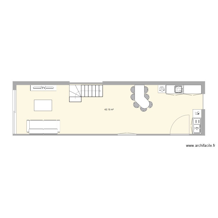 SALON 70190. Plan de 0 pièce et 0 m2