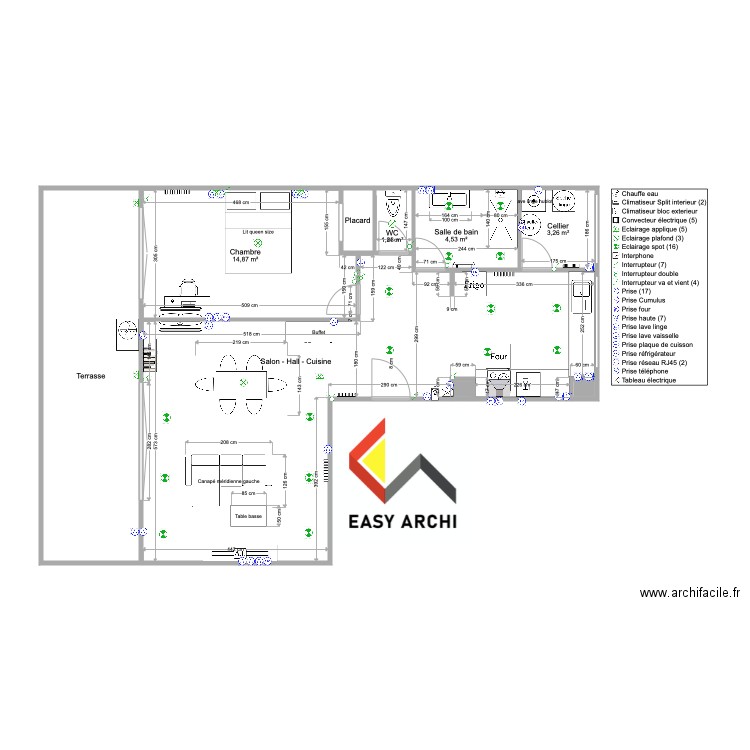 Projet Baptiste Beccaria. Plan de 0 pièce et 0 m2