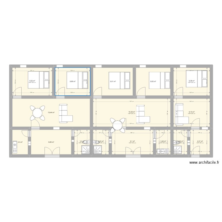 Residence  . Plan de 0 pièce et 0 m2