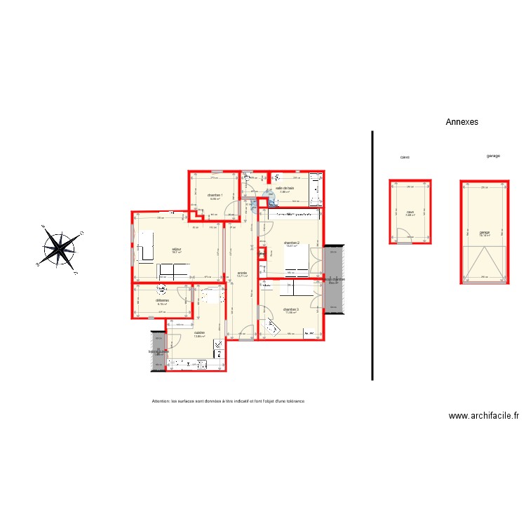 BI 3465. Plan de 0 pièce et 0 m2