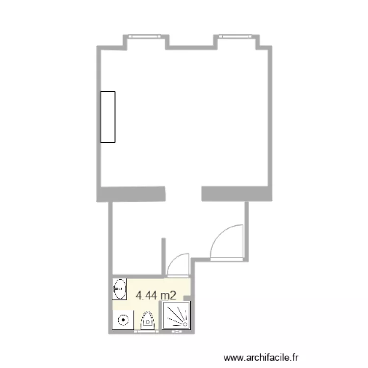 GREGOIRE DELZIANI. Plan de 