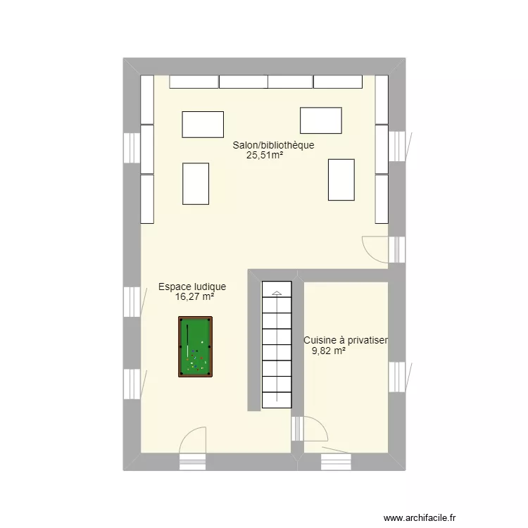 RDC Lesdins 18G individuel. Plan de 