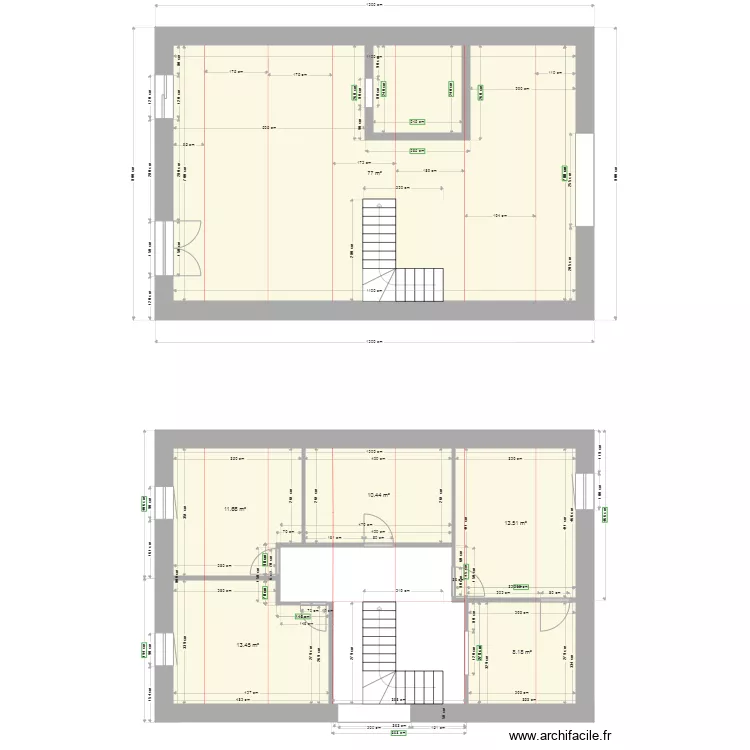 rez de chauss&eacute;. Plan de 