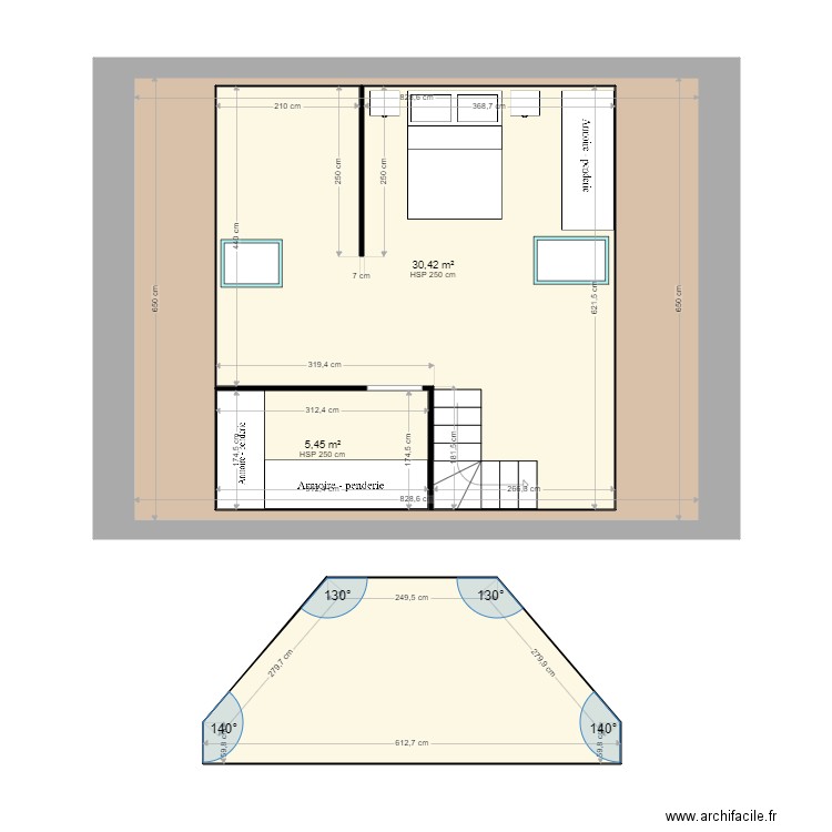 M. GUILLEMOTEAU. Plan de 0 pièce et 0 m2