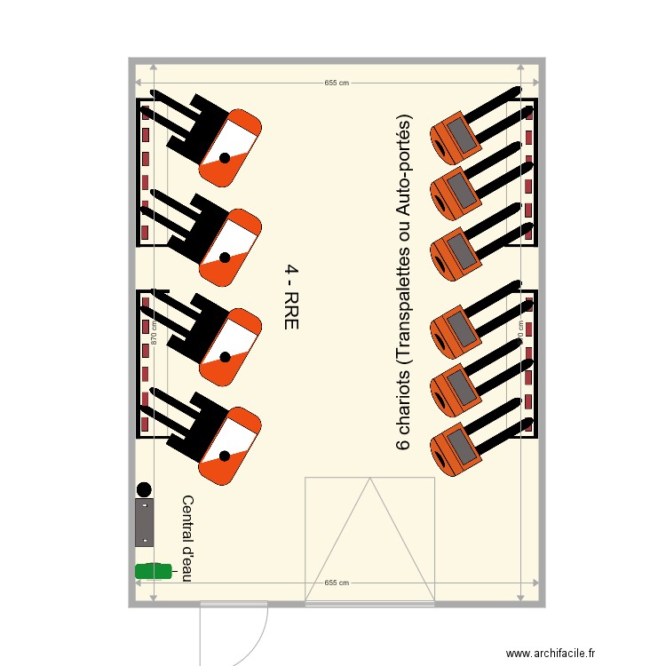 Salle de Charge 4 STEF RECHSTETT. Plan de 0 pièce et 0 m2