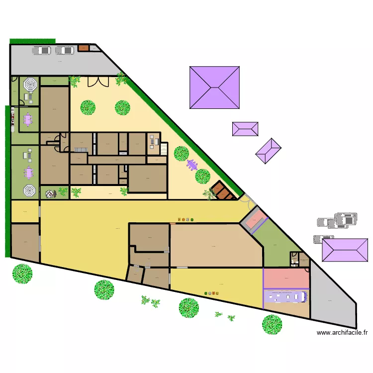 FOODTRUCK 0812. Plan de 58  et 1891 m²