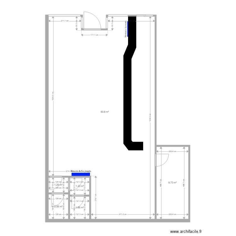 55580 Local Propuesto. Plan de 0 pièce et 0 m2