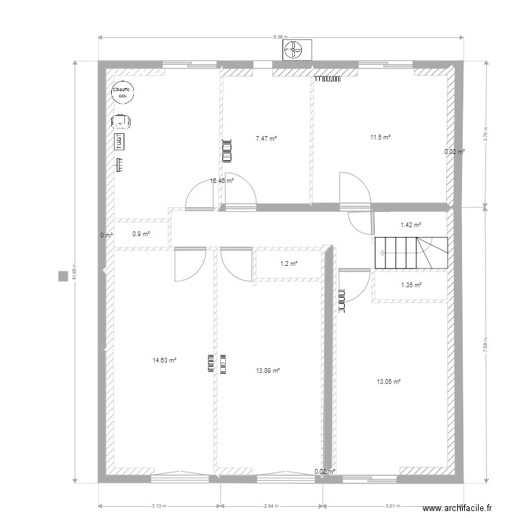 rdc Brem 3. Plan de 0 pièce et 0 m2