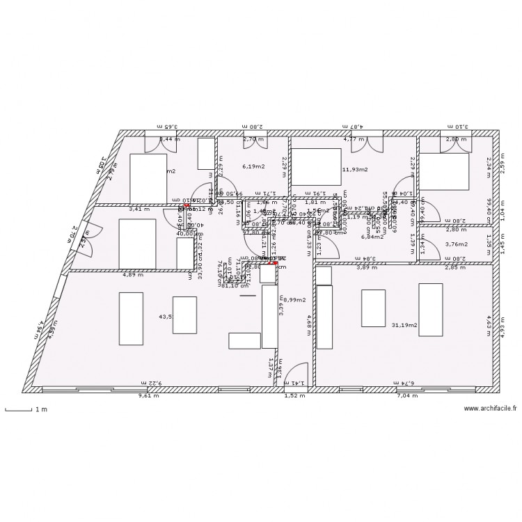 essai. Plan de 0 pièce et 0 m2