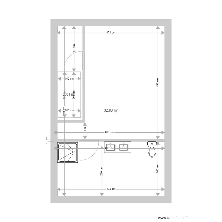 LESSINES Chemin Mons a Gand REVU 02102022. Plan de 13 pièces et 152 m2