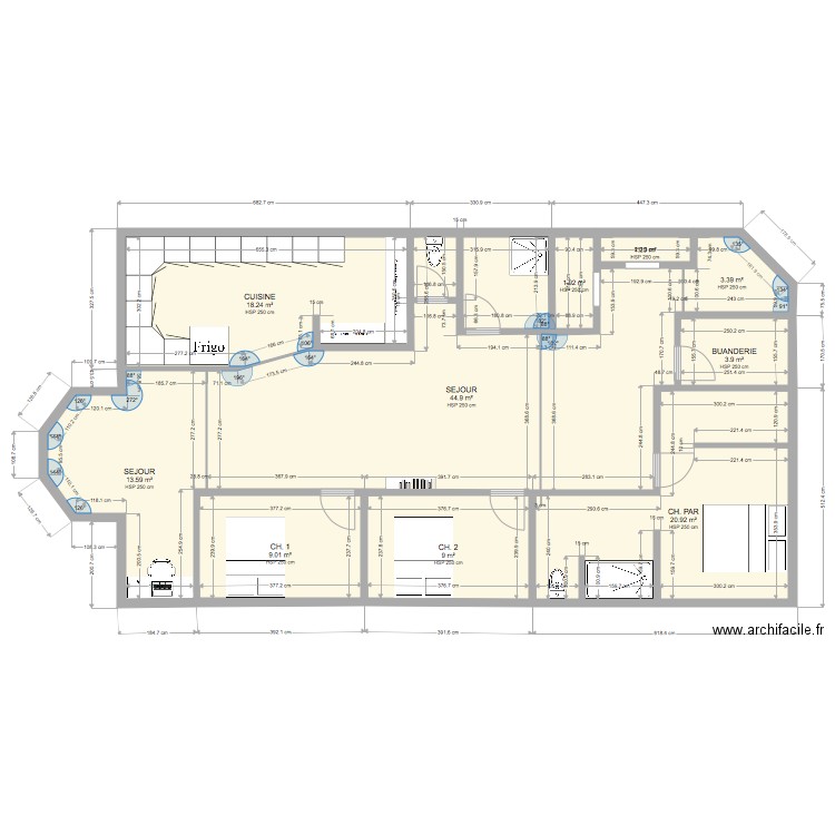 MAISON 5. Plan de 0 pièce et 0 m2