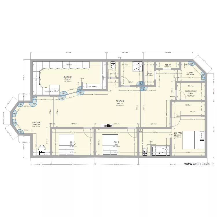 MAISON 5. Plan de 