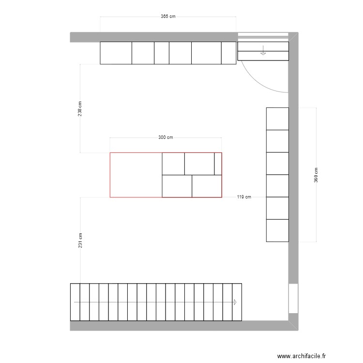 CTH - Cuisine V2. Plan de 0 pièce et 0 m2