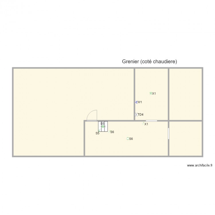 Loom - maison - Grenier (chaudiere). Plan de 0 pièce et 0 m2