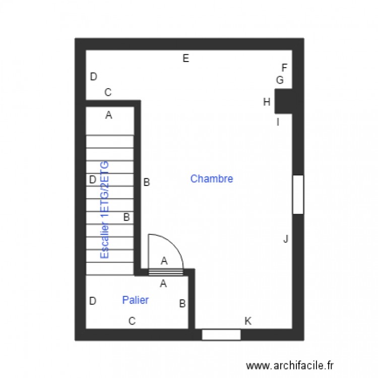 40 ST DENIS 2ETG. Plan de 0 pièce et 0 m2