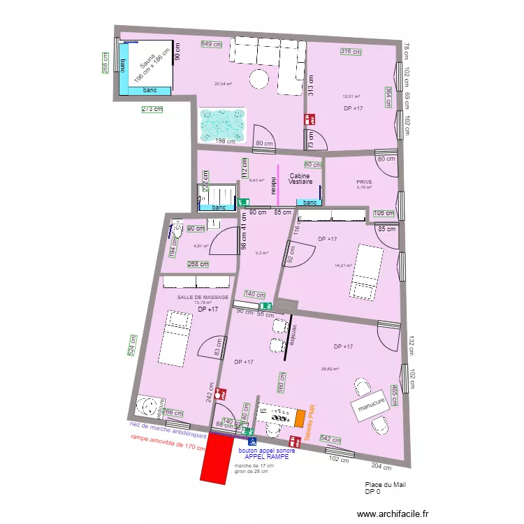 NATURE ZEN APRES TRAVAUX. Plan de NATURE ZEN APRES TRAVAUX. Plan de