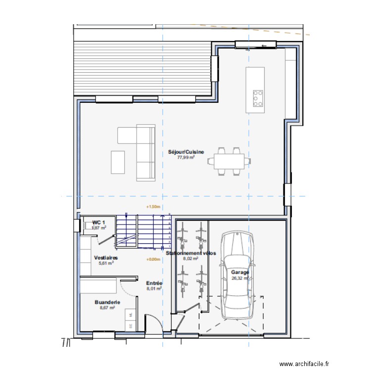 SIMON-NEYRET- PLAN ELECTRICITE RDC. Plan de 0 pièce et 0 m2