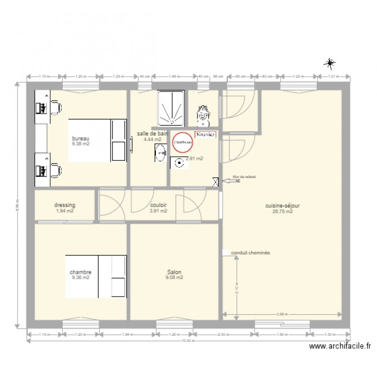 Plan de masse mai 2016. Plan de 0 pièce et 0 m2