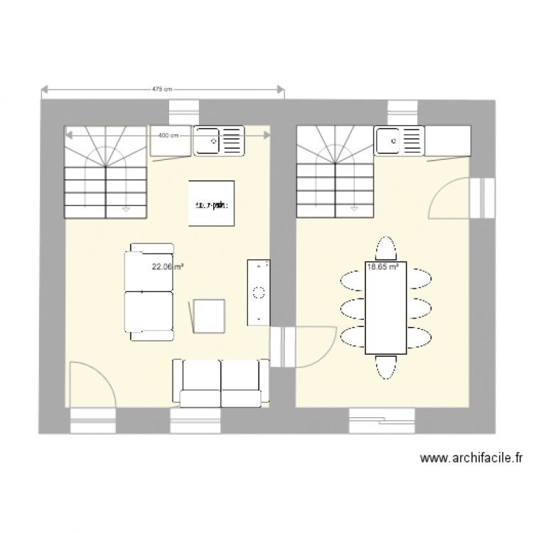 maison gatho 1. Plan de 0 pièce et 0 m2