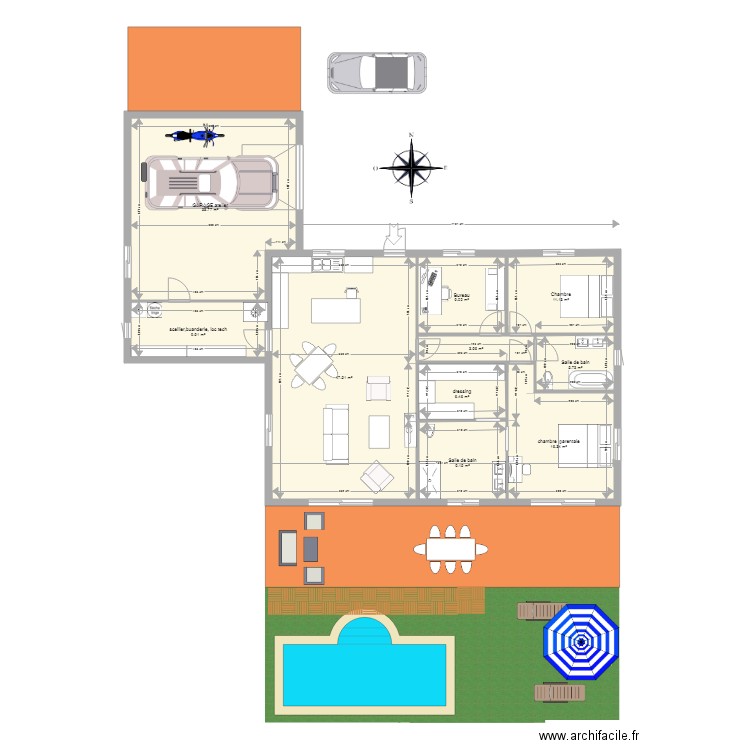 PROJET 3. Plan de 0 pièce et 0 m2