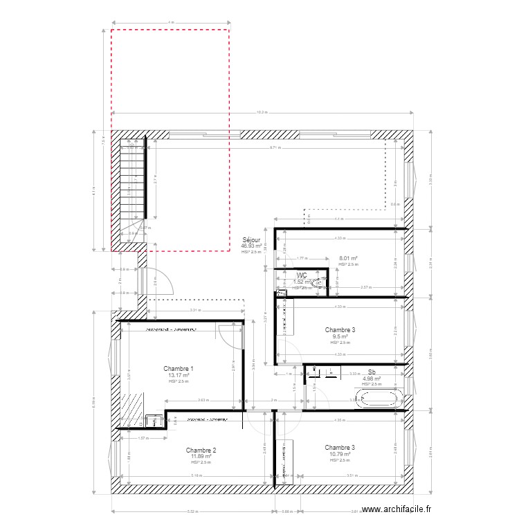 edwige. Plan de 0 pièce et 0 m2