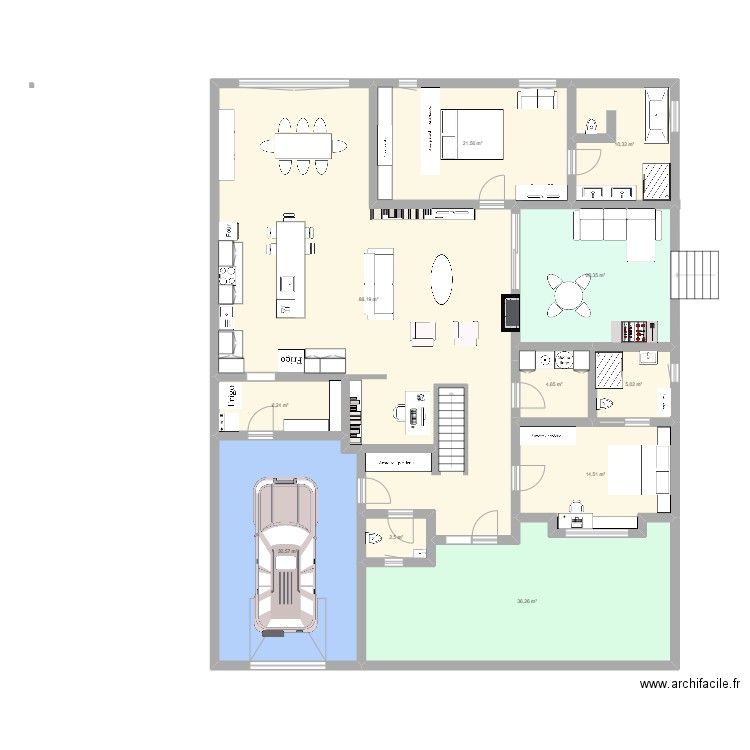 Victoria. Plan de 0 pièce et 0 m2