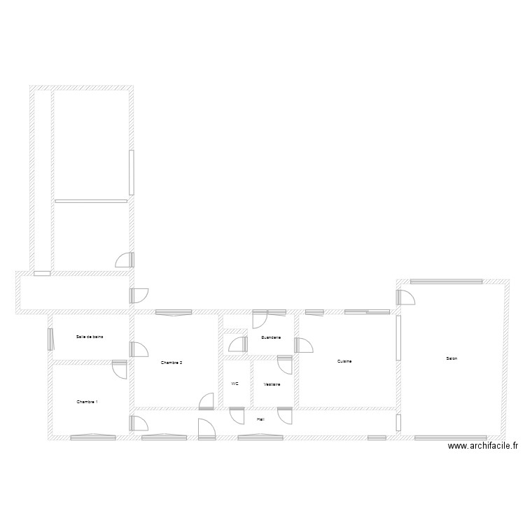 Legrain bis. Plan de 0 pièce et 0 m2