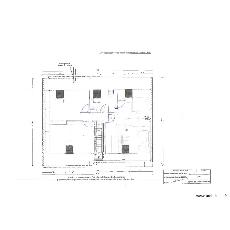 pecqueux hydraulique etage. Plan de 0 pièce et 0 m2