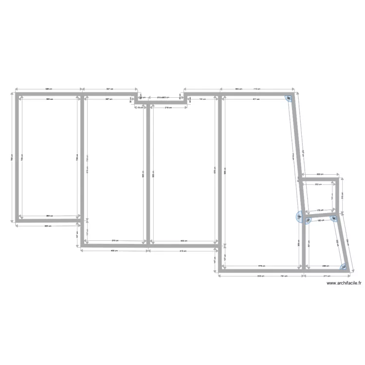 chemin des eventails. Plan de chemin des eventails. Plan de