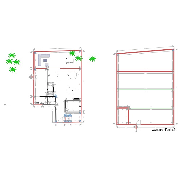 Jeanne et Flo. Plan de 0 pièce et 0 m2