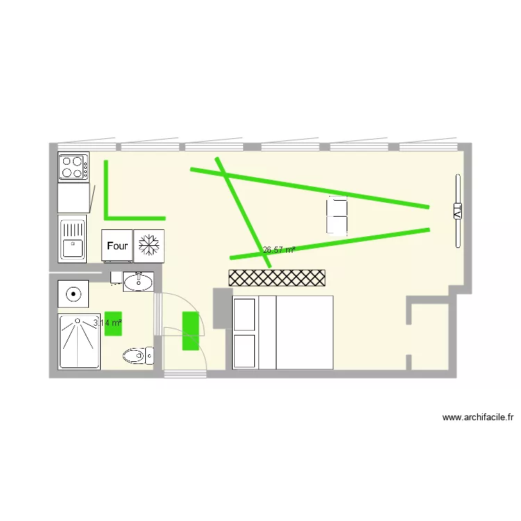 Plan Le moli&egrave;re 2. Plan de 