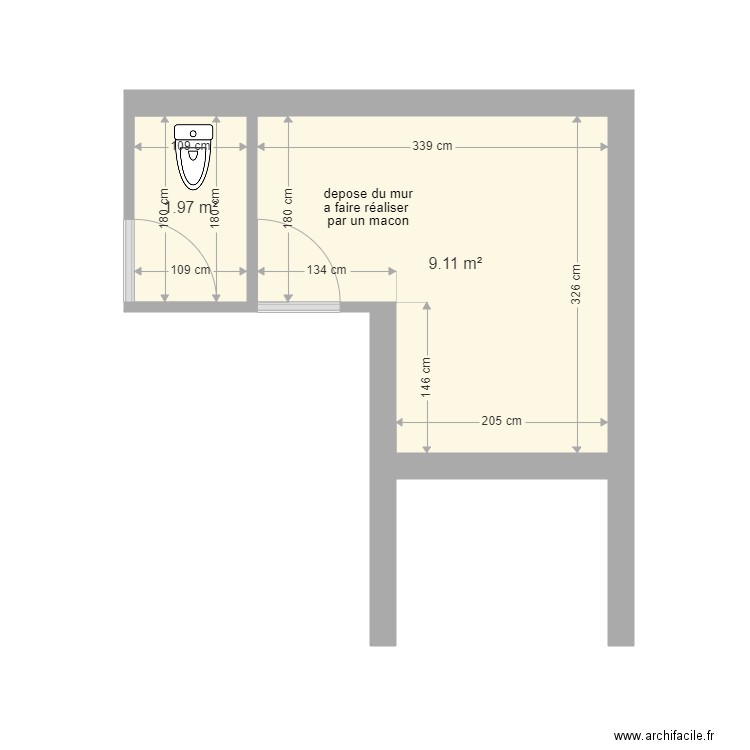 HERNANDEZ. Plan de 0 pièce et 0 m2