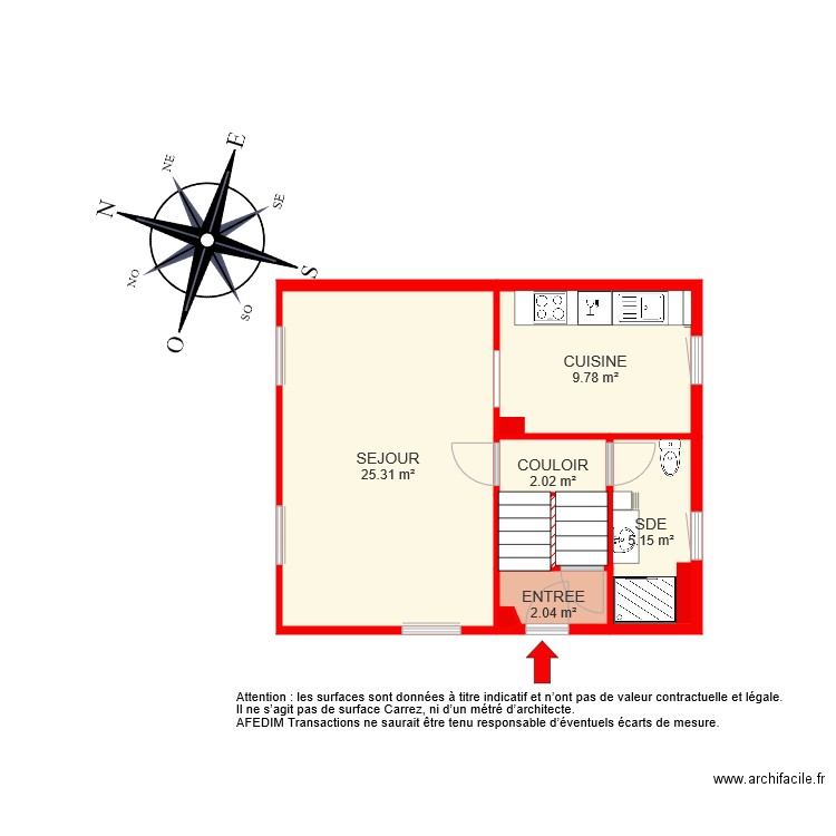 BI 6421 RDC. Plan de 0 pièce et 0 m2