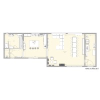 plan maison le carton rez de chaussé