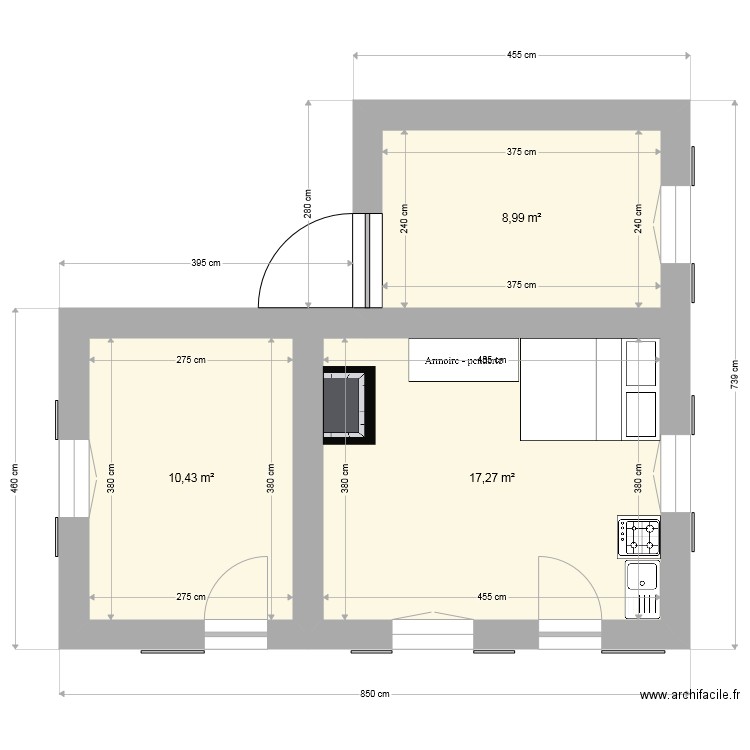 cabane de Quioulès. Plan de 0 pièce et 0 m2