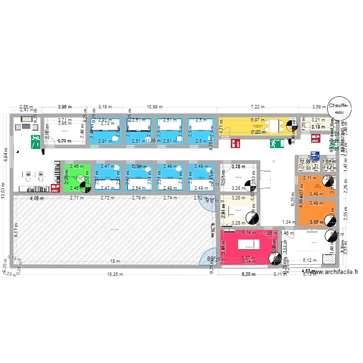 TAHITI SUN NIMES. Plan de 19 pièces et 245 m2