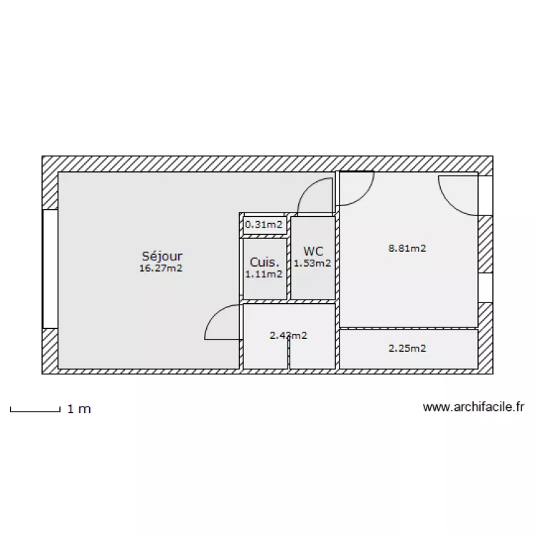 Appart 2. Plan de Appart 2. Plan de